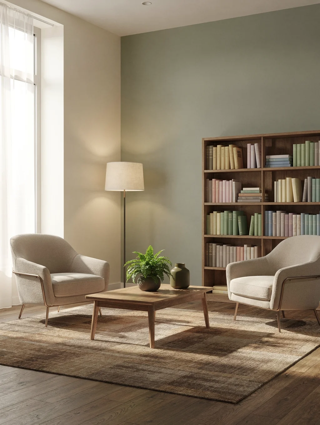 Modern clinical facility interior with calming atmosphere
